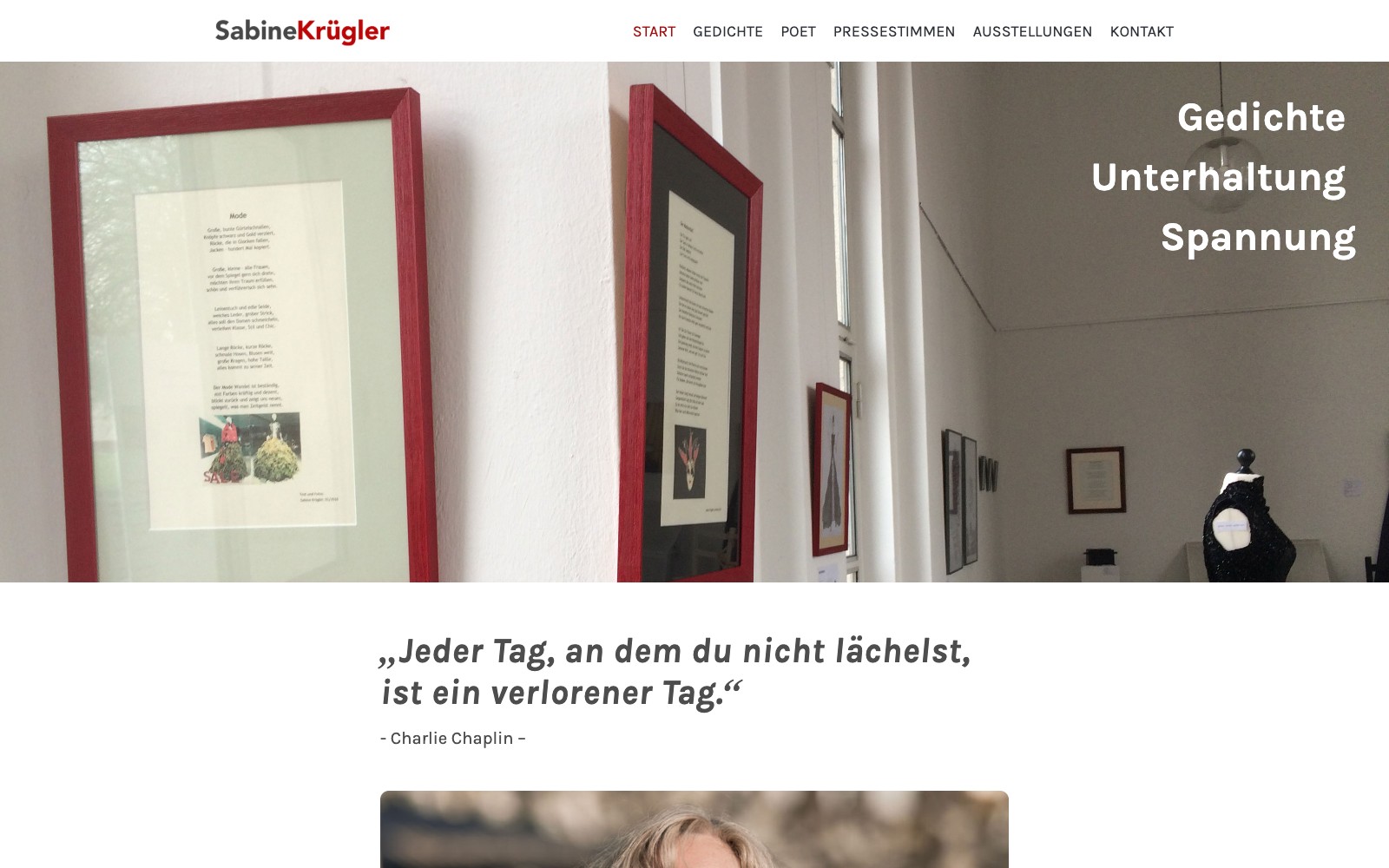 Vorschau Sabine Krügler Poetin